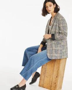 Oversized Check Blazer 8 Oversized Check Blazer -JD Williams Shop u01dt846743w
