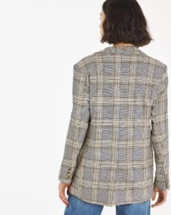 Oversized Check Blazer 7 Oversized Check Blazer -JD Williams Shop u01dt846745w