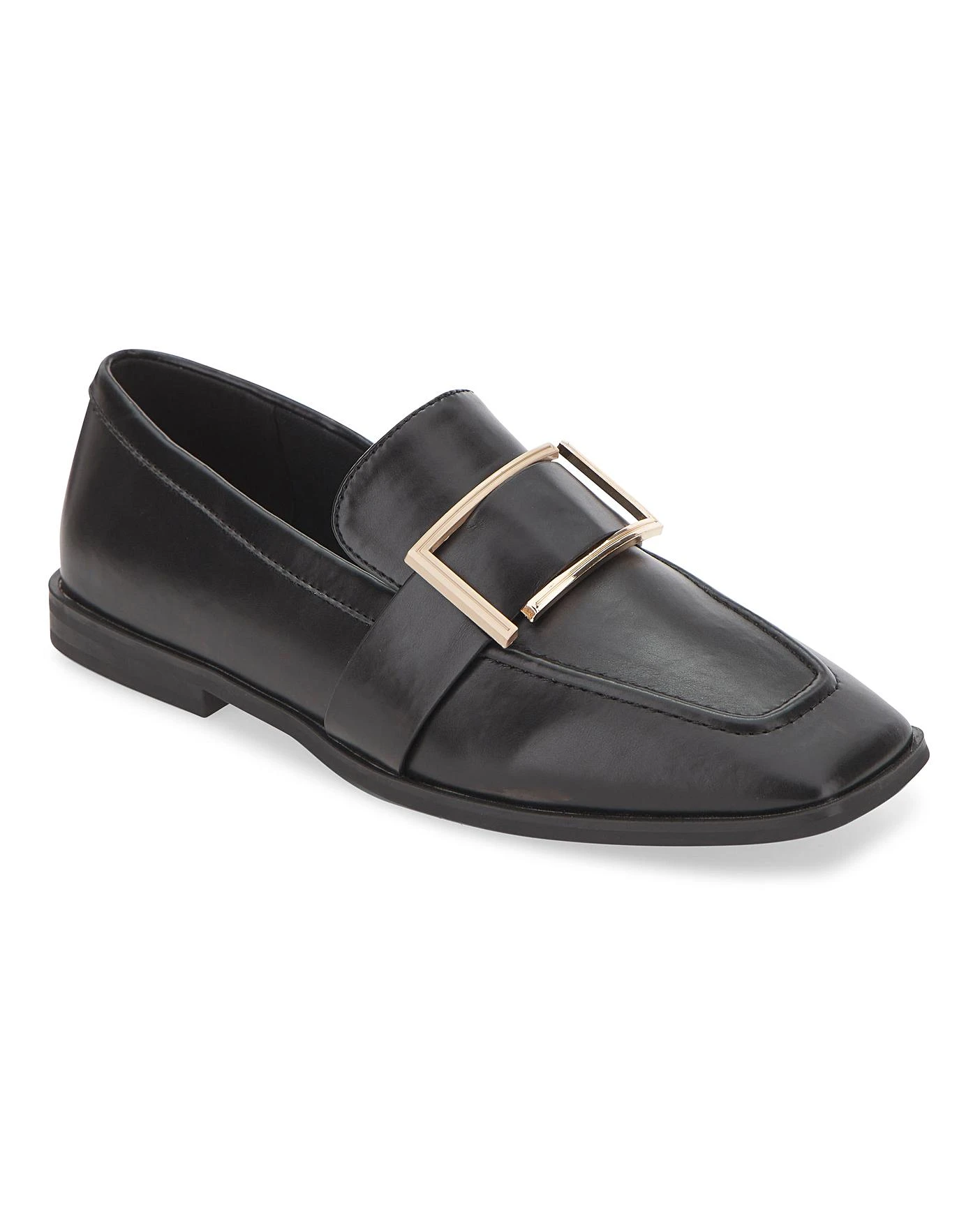 Square Trim Loafer On Flexi Sole EEE Fit 4 Square Trim Loafer On Flexi Sole EEE Fit - Image 4