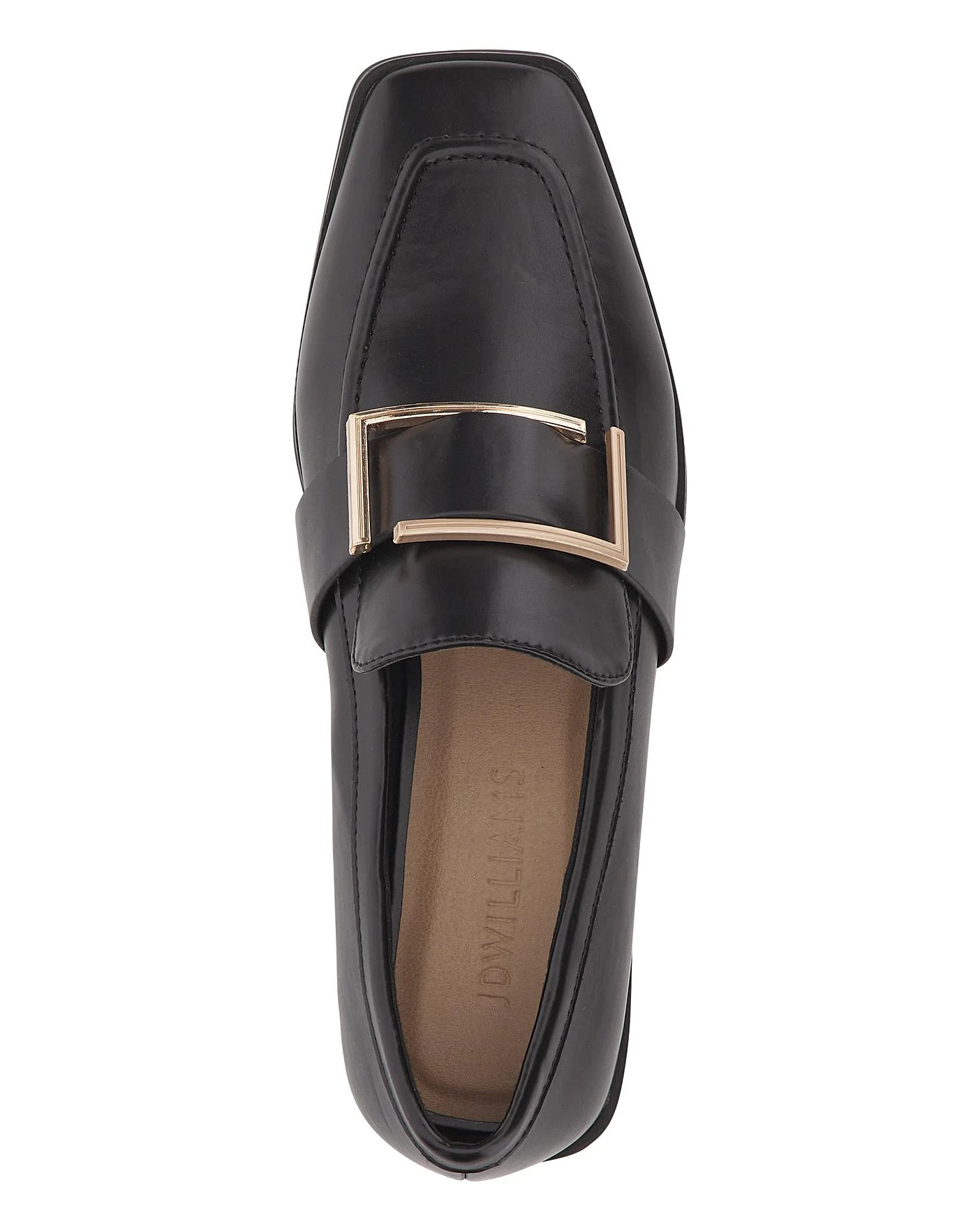Square Trim Loafer On Flexi Sole EEE Fit 2 Square Trim Loafer On Flexi Sole EEE Fit - Image 2