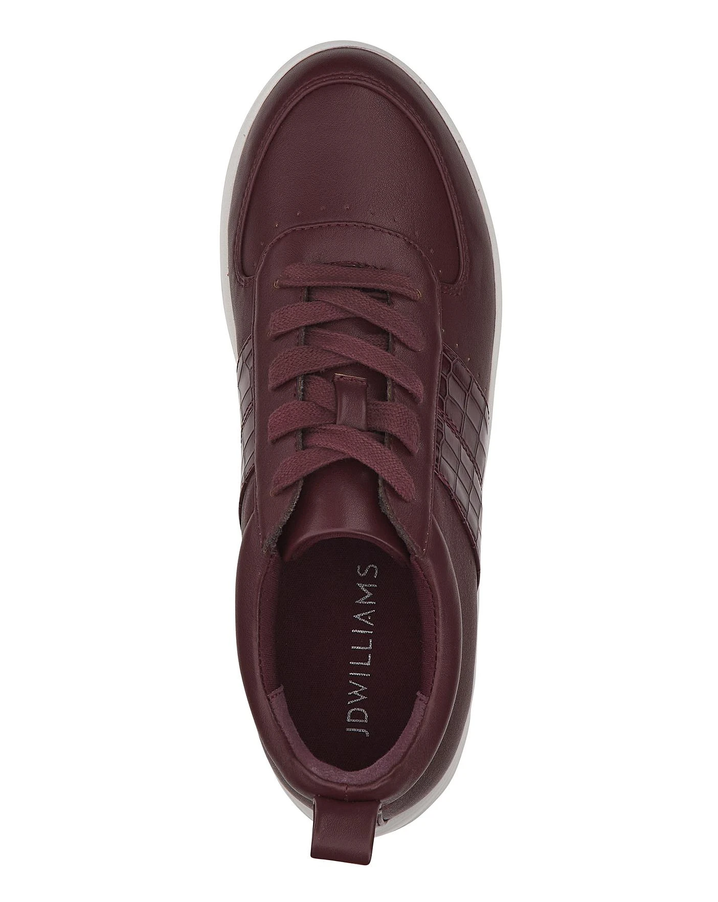 Lace Trainer With Croc Insert E Fit 3 Lace Trainer With Croc Insert E Fit - Image 3