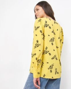 V Neck Deep Cuff Top -JD Williams Shop w01bm505743w