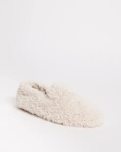 Teddy Fur Slipper EEE Fit -JD Williams Shop w01pe249752s
