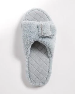 Mule Slipper With Buckle Trim E Fit -JD Williams Shop w01pe340743s