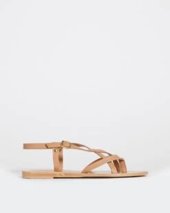 Leather Gladiator Style Sandal E Fit