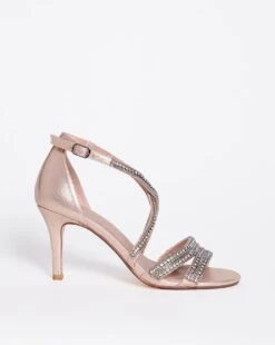 Joanna Hope Glitzy Ankle Strap EEE Fit