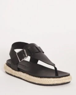 Leather Toe Post Espadrille EEE Fit -JD Williams Shop w01ss151726s