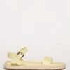 Leather Ankle Strap Espadrille EEE Fit