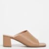 Block Heel Mule Sandal E Fit