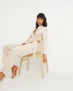 Stone Tie Detail Blazer -JD Williams Shop w01zv200727w