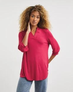 Cimson Jersey V-Neckline Shirt