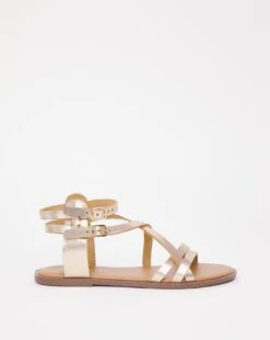 Leather Gladiator Sandal E Fit