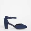 Heeled Shoe With Ankle Strap E Fit