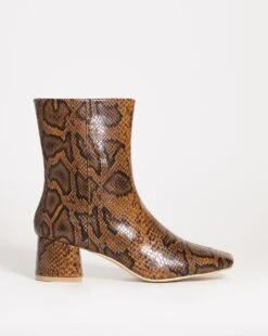 Block Heeled Boot EEE Fit