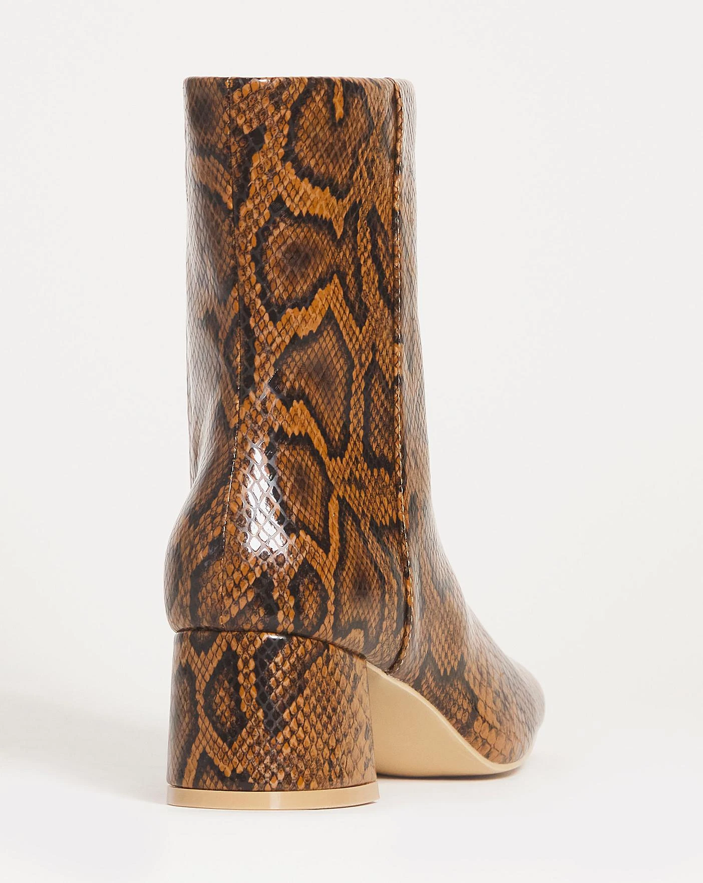 Block Heeled Boot EEE Fit 4 Block Heeled Boot EEE Fit - Image 4