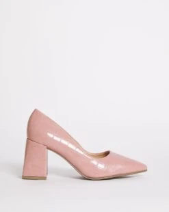 Croc Heeled Shoe EEE Fit