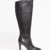 Leather High Leg Boot E Standard Calf
