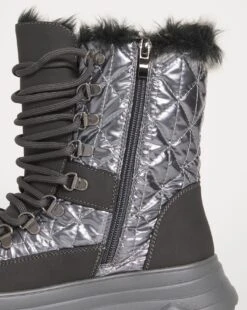 Lace Front Snow Boots EEE Fit -JD Williams Shop x01aw260753s