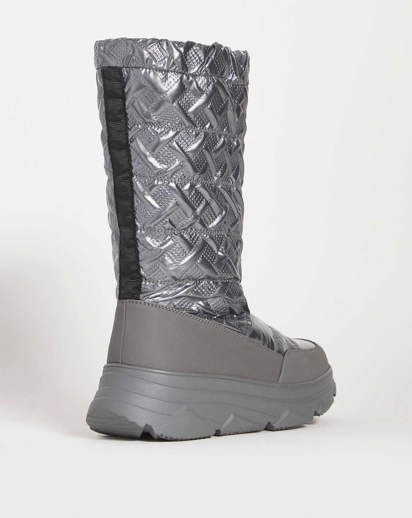 Front Zip Snow Boots E Fit 4 Front Zip Snow Boots E Fit - Image 4