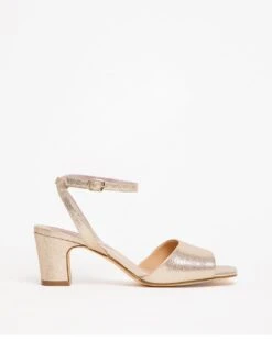 Ankle Strap Block Heel Sandal EEE Fit