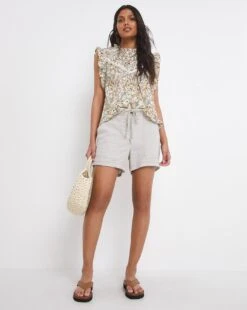 Multi Floral Sleeveless Lace Insert Top 6 Multi Floral Sleeveless Lace Insert Top -JD Williams Shop x01bm252725w