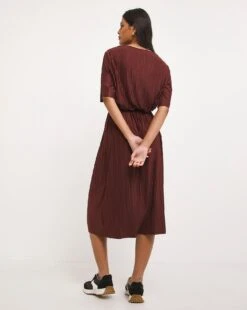 Jersey Plisse Dress -JD Williams Shop x01fh959708w