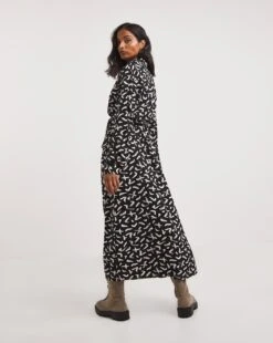 Collar Viscose Midi Tea Dress -JD Williams Shop x01fh983758w