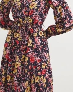 Balloon Sleeve Top Stitch Shirt Dress -JD Williams Shop x01gh448795w