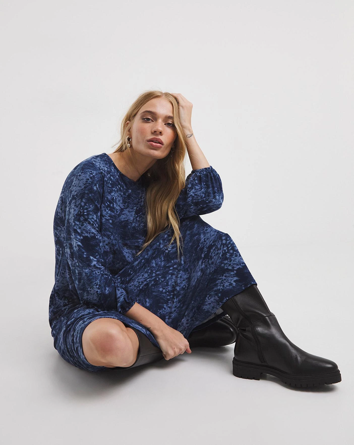 Soft Touch Jersey A-Line Dress 2 Soft Touch Jersey A-Line Dress - Image 2