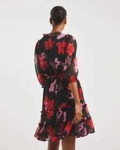 Lace Trim Waisted Tea Dress 6 Lace Trim Waisted Tea Dress -JD Williams Shop x01gh653722w