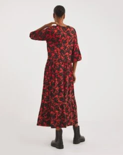 Soft Touch Midi Smock Dress -JD Williams Shop x01gh659722w