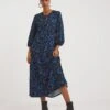 Keyhole Soft Touch Jersey Dress