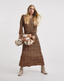 Soft Touch Midi Jersey A-Line Dress