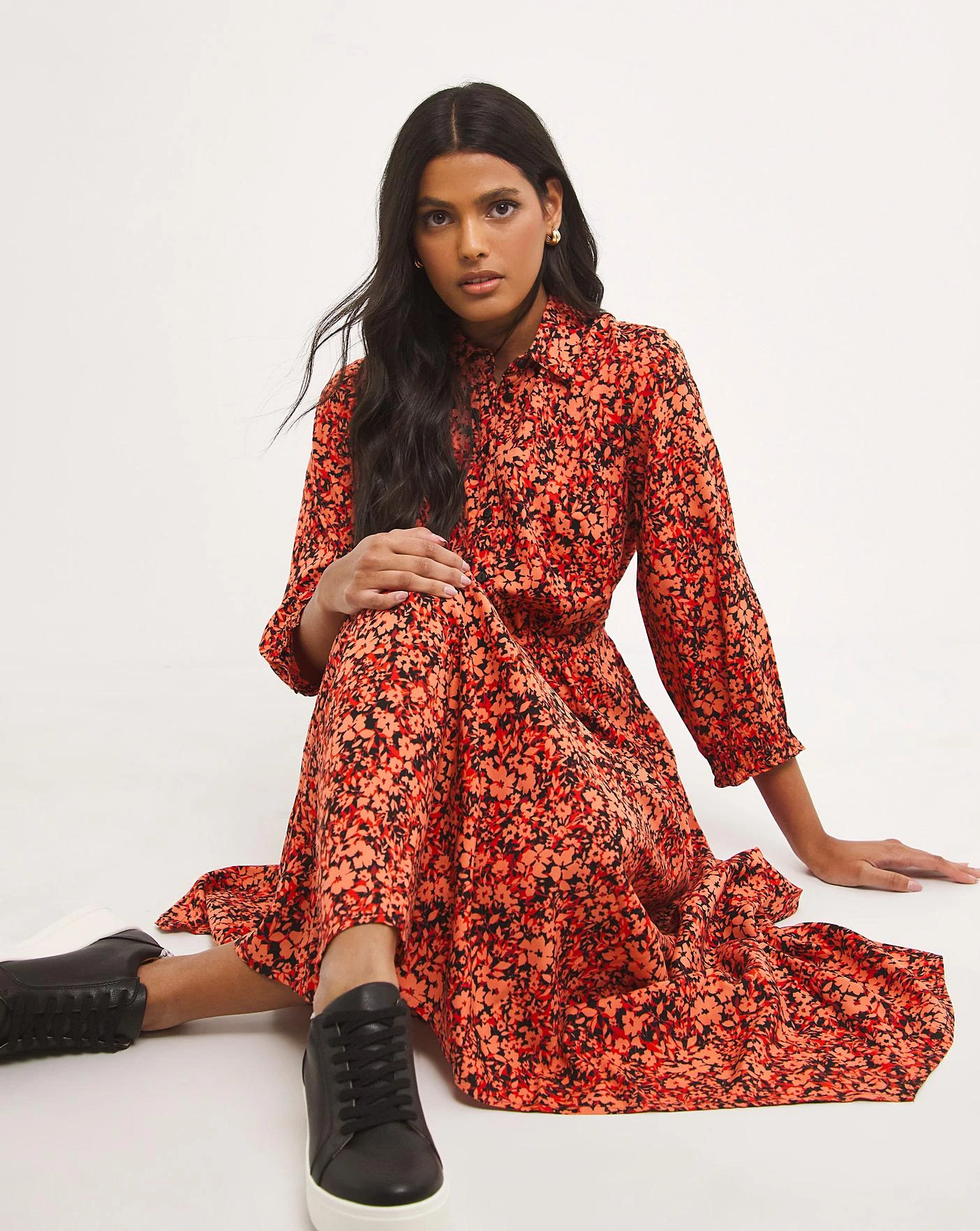 Drawstring Waist Shirt Dress 1 Drawstring Waist Shirt Dress