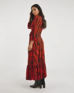 Soft Touch Midi Wrap Dress -JD Williams Shop x01gh726707w
