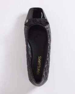 Quilted Square Toe Ballerina EEE Fit 6 Quilted Square Toe Ballerina EEE Fit -JD Williams Shop x01kb678748s