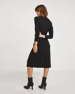 Marilyn Square Neck Scuba Crepe Dress -JD Williams Shop x01ol077708w