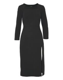 Marilyn Square Neck Scuba Crepe Dress -JD Williams Shop x01ol077719s