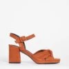 Knotted Heeled Sandal EEE Fit