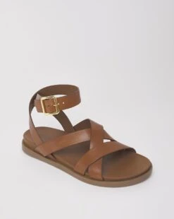 Ankle Strap Leather Sandal E Fit -JD Williams Shop x01ov023729s
