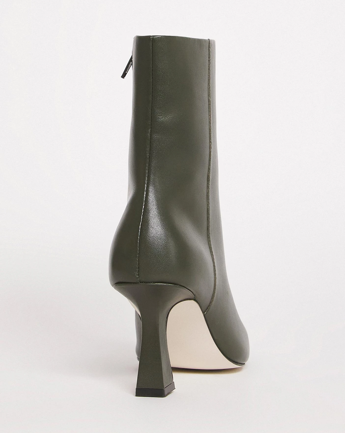 Leather Square Toe Boot EEE Fit 2 Leather Square Toe Boot EEE Fit - Image 2