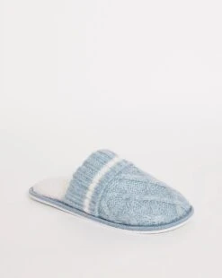 Cable Knitted Mule E Fit 5 Cable Knitted Mule E Fit -JD Williams Shop x01pe578768s