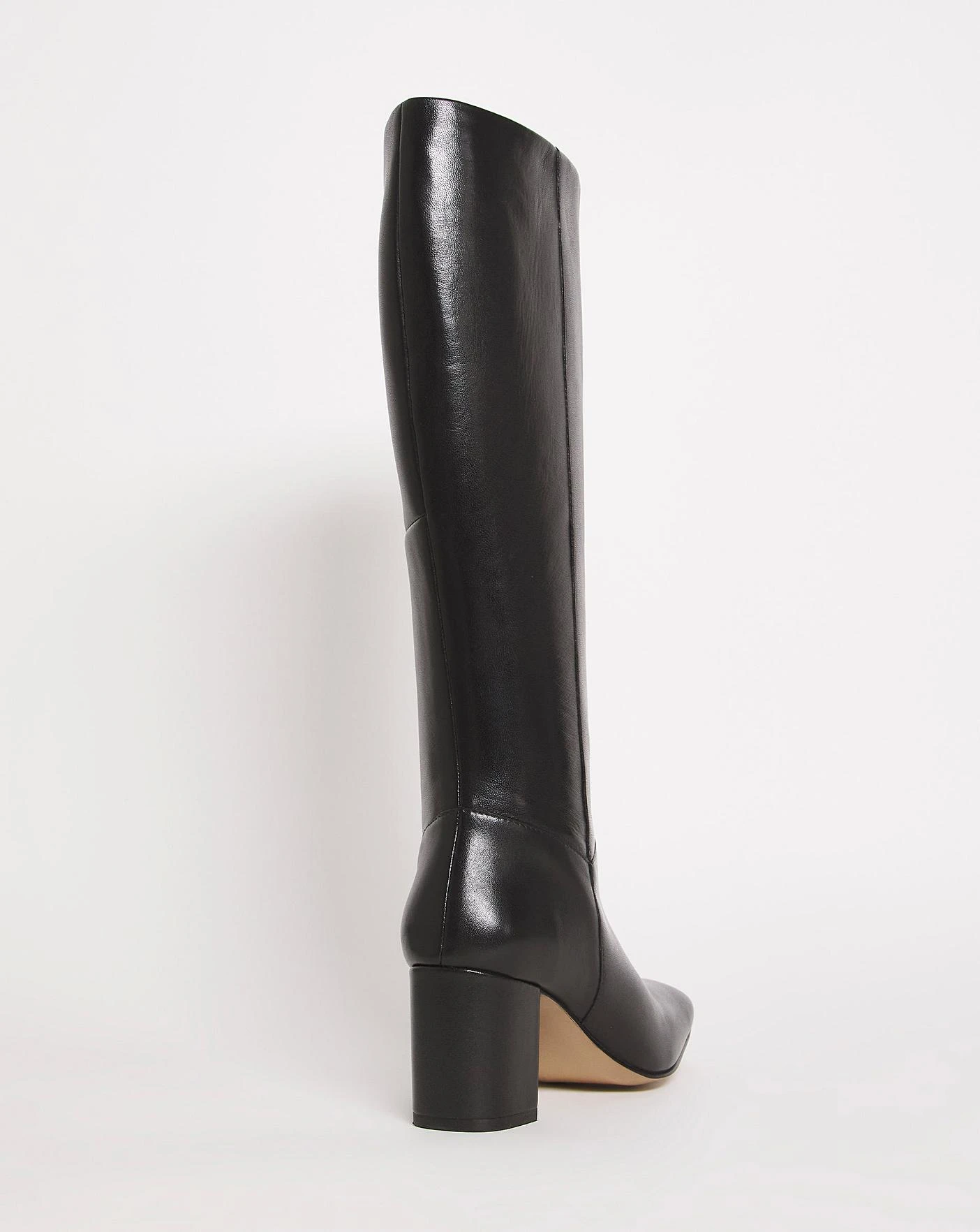 Leather High Leg Boot EEE Super Curvy 5 Leather High Leg Boot EEE Super Curvy - Image 5