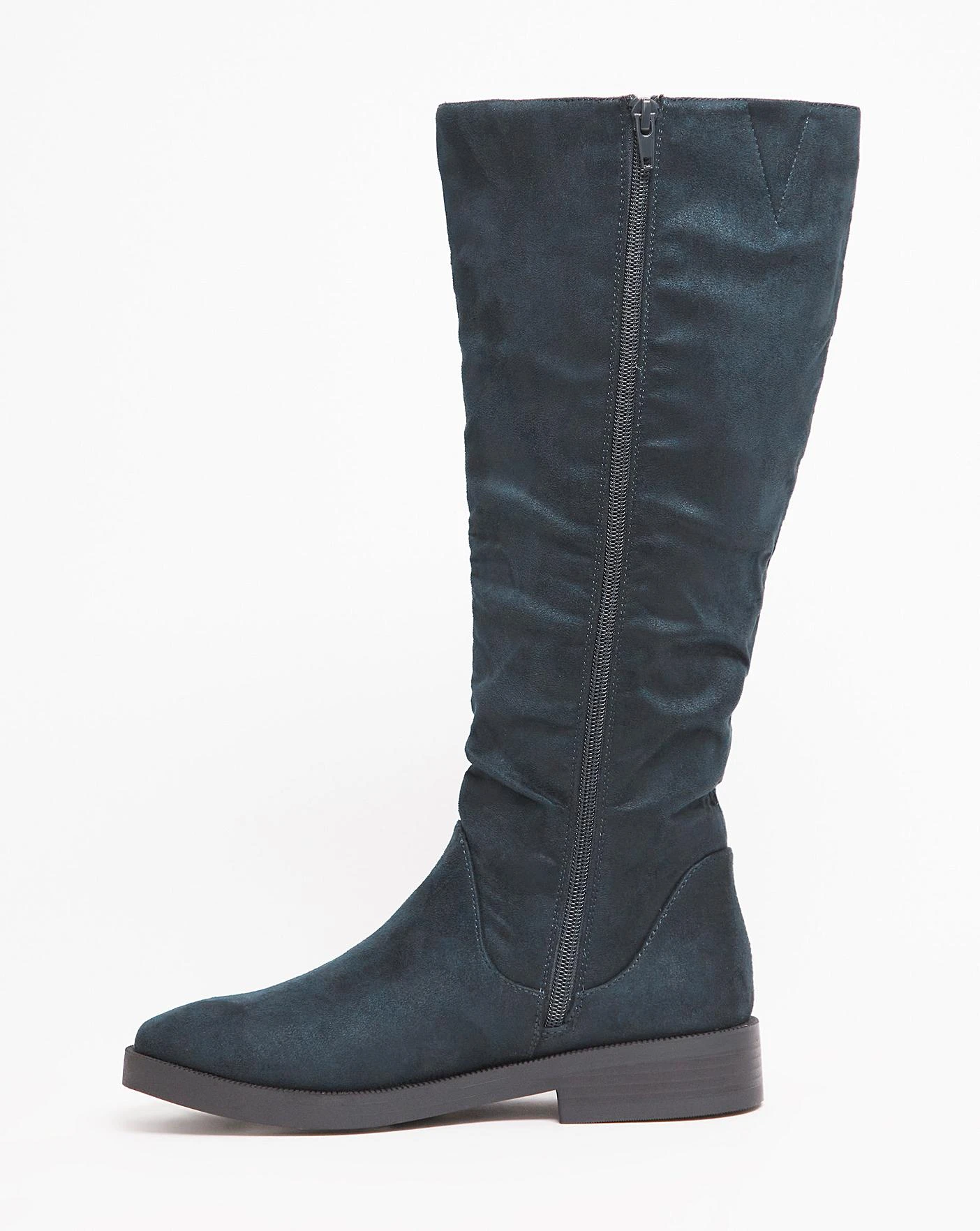Ruched Boot E Fit Super Curvy Calf 4 Ruched Boot E Fit Super Curvy Calf - Image 4