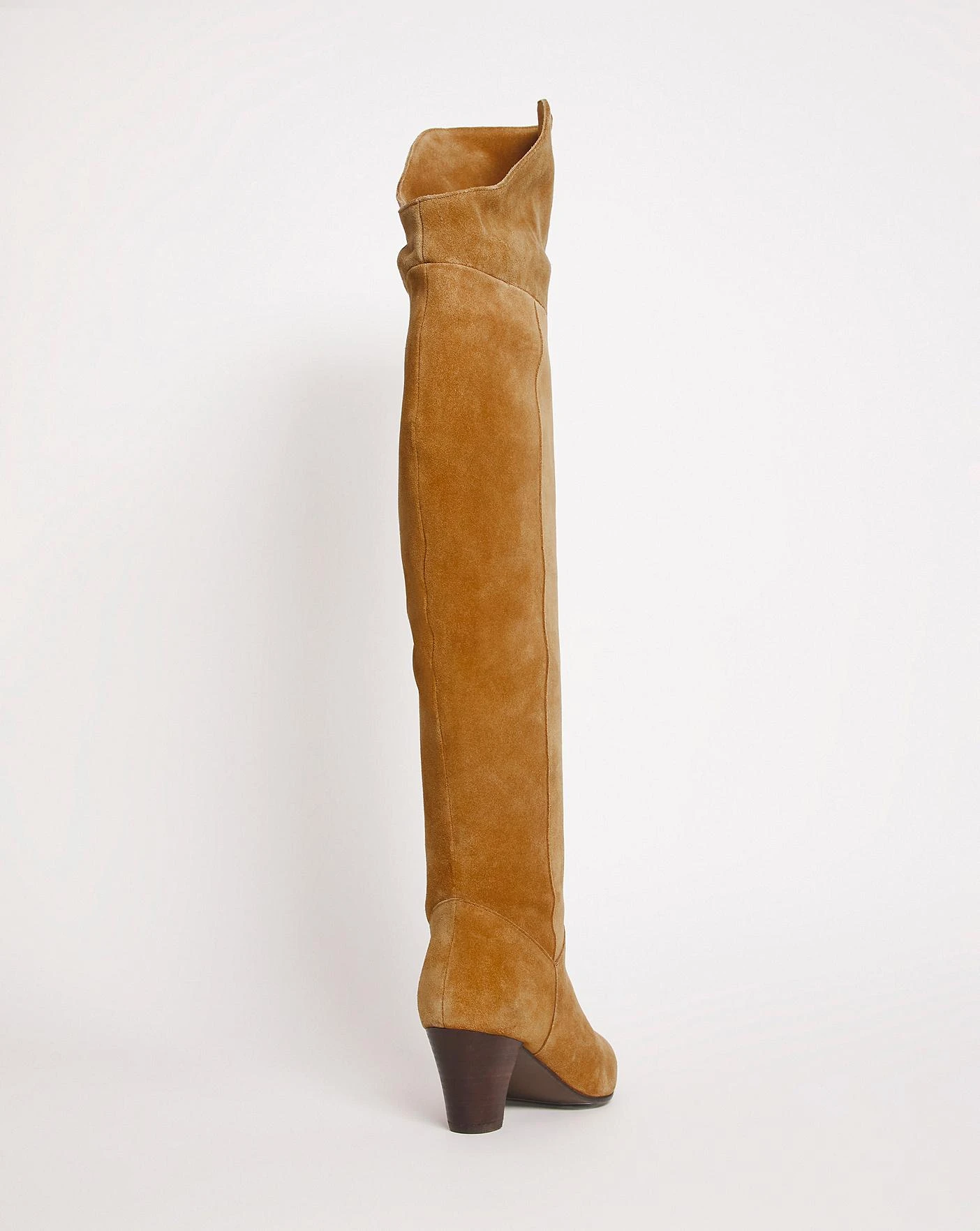 Suede Over Knee Boot E Fit Standard Calf 4 Suede Over Knee Boot E Fit Standard Calf - Image 4