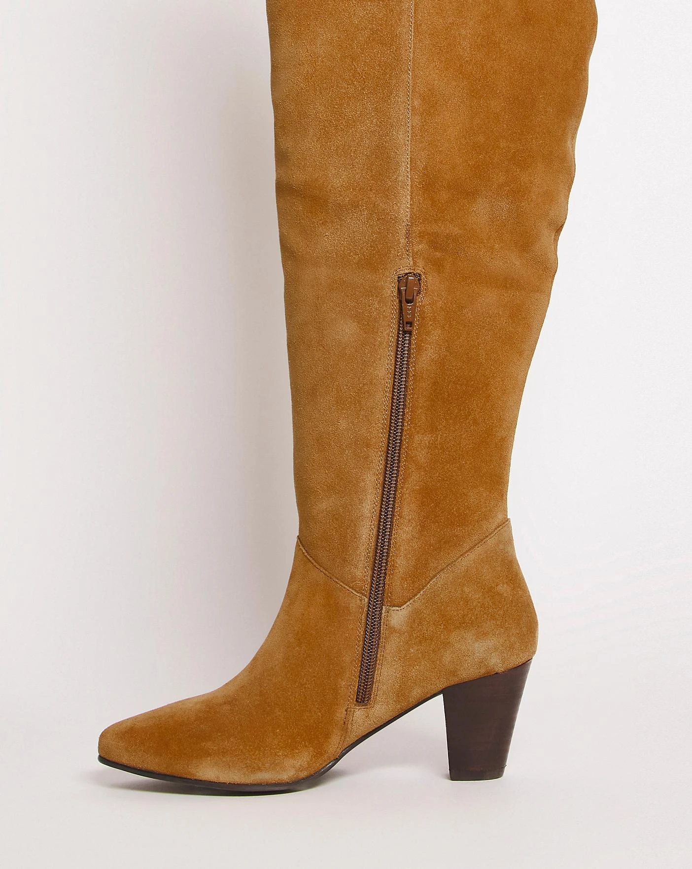 Suede Over Knee Boot E Fit Standard Calf 5 Suede Over Knee Boot E Fit Standard Calf - Image 5