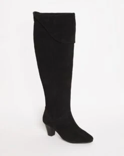 Suede Over Knee Boot EEE Fit Std Calf -JD Williams Shop x01pe671743s
