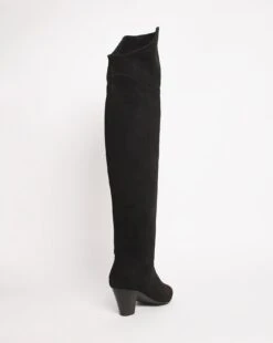 Suede Over Knee Boot EEE Fit Std Calf -JD Williams Shop x01pe671744s