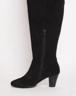 Suede Over Knee Boot EEE Fit Std Calf -JD Williams Shop x01pe671745s