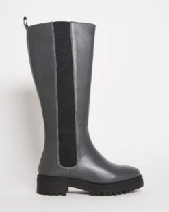 Leather Boot EEE Fit Super Curvy Calf